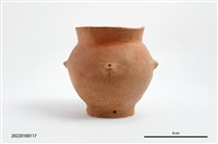 藏品(敞口球體四繫耳矮圈足罐)的圖片